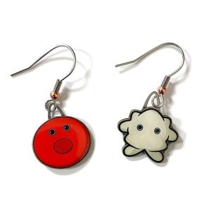 Blood Cells Earrings